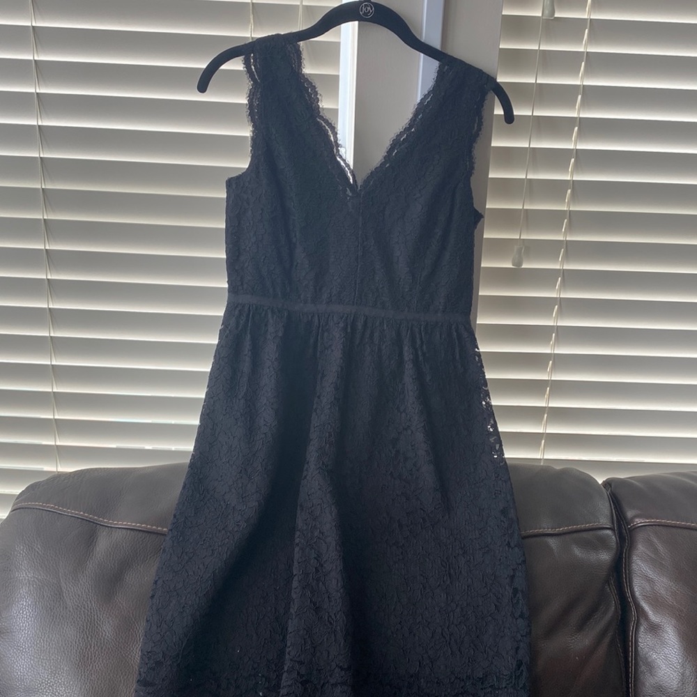 Loft Black Lace Dress